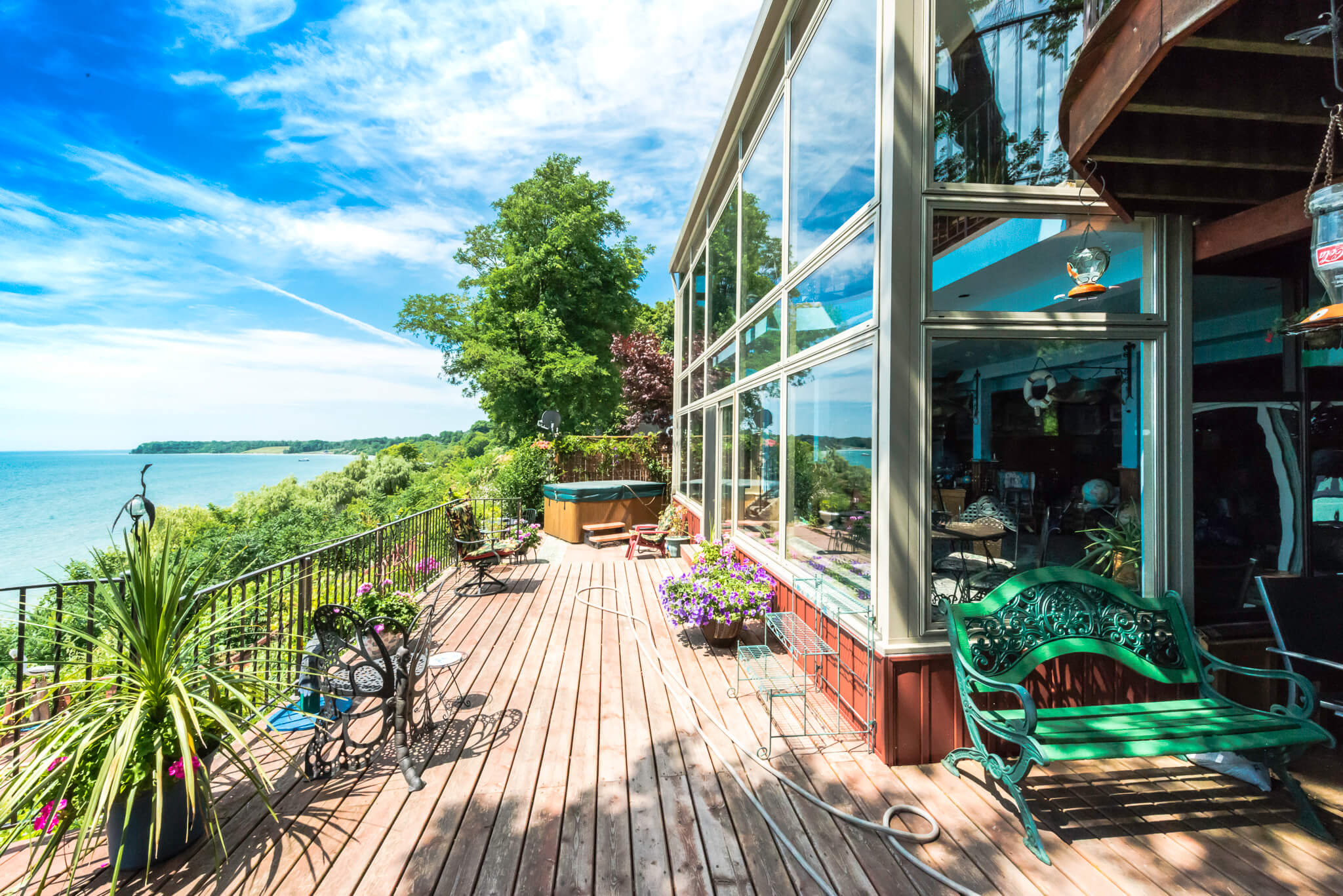 SUN room  Sun Room 2™ Clear Wall 8x8x8.ft Lean-to Solarium Kit – Dive To Garden